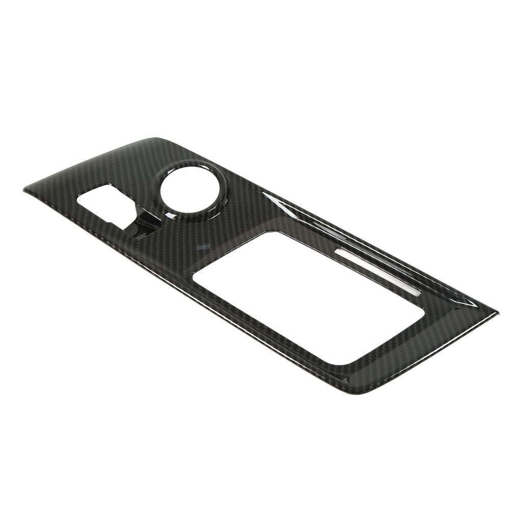 Bilväxellådslock Trim Kolfiberstil Konsol Växlingspanel Ram Klistermärke Ersättning för Corvette C7 2014–2019