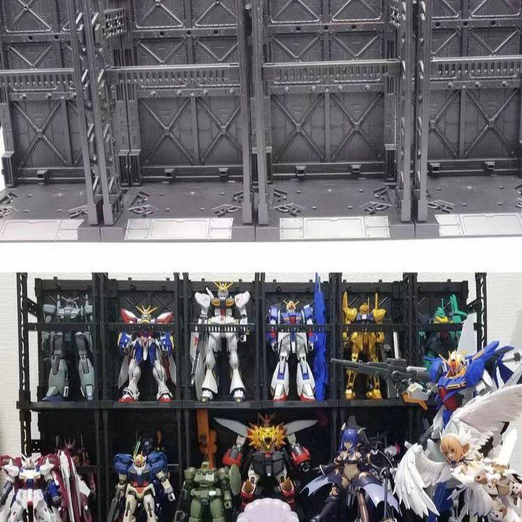 Infinite Connecting RGHG Model Storage Rack Display Stand Toy Robot Puzzle Assembly Shelf Organizer for Collectibles