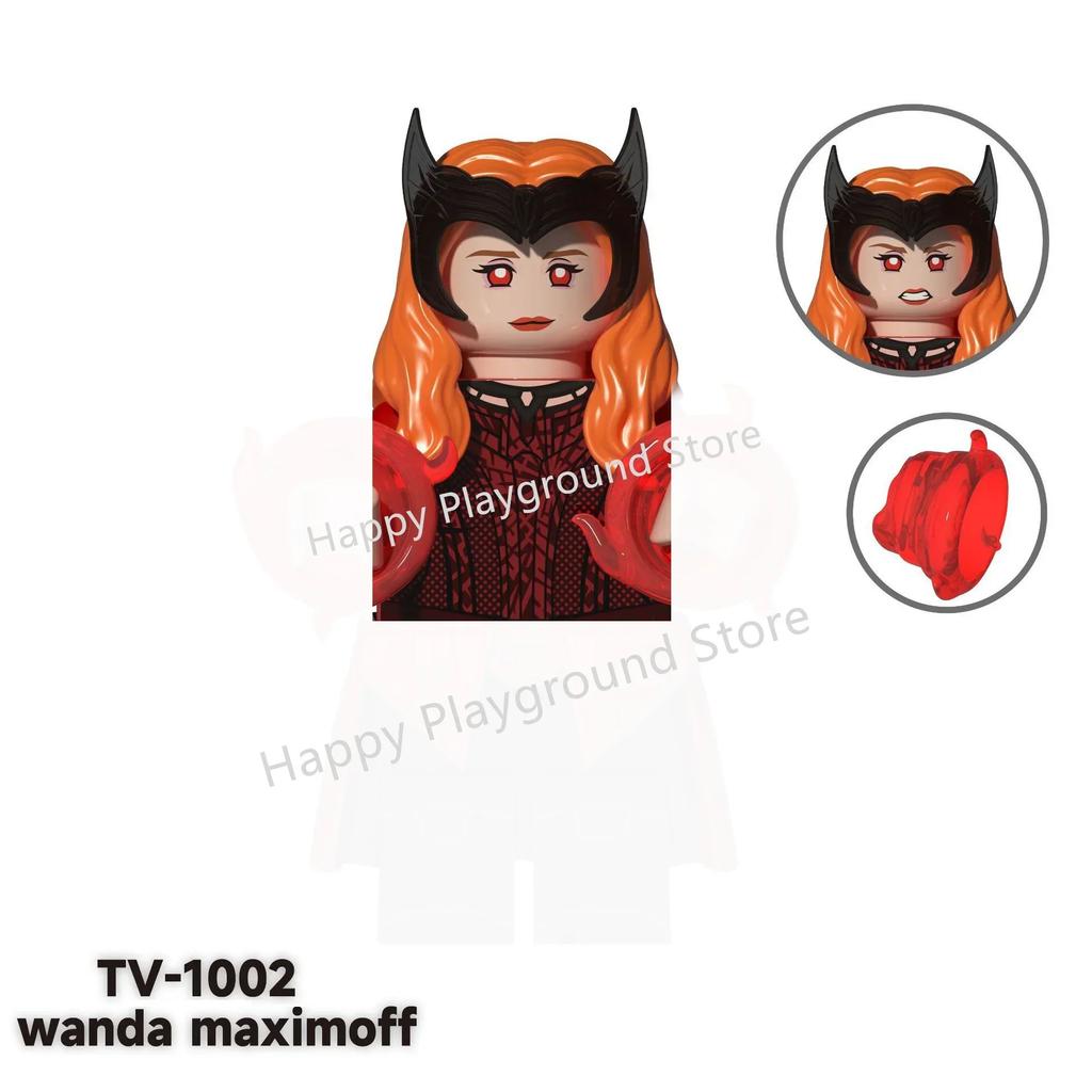 New Anime Super Cartoon TV Movies Heroes Bricks Toy Building Blocks for Kids Collect Toys Model Birthday Gifts