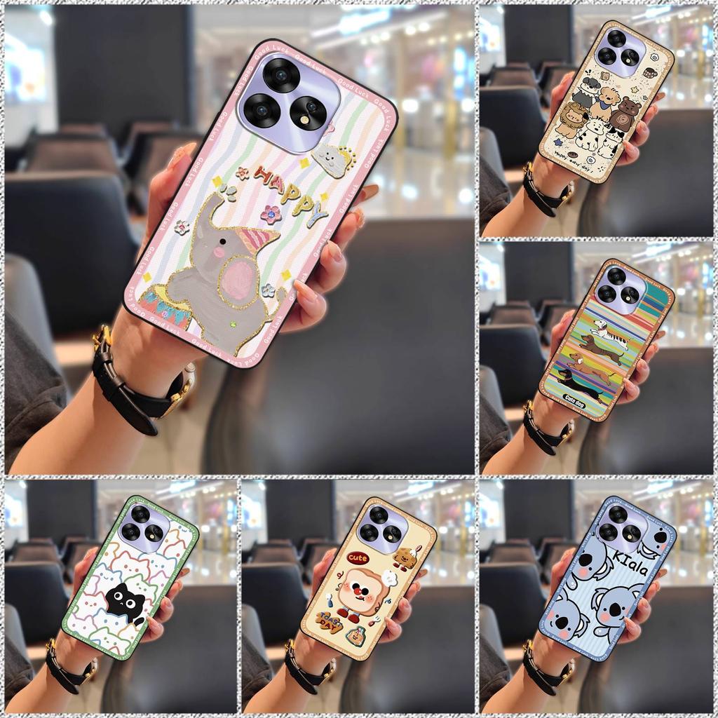 Anti-dust Back Cover Phone Case For UMIDIGI A15/A15C/A15T Dirt-resistant Fashion Design Soft Case Shockproof Cartoon TPU