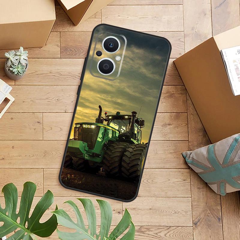 Farm Vehicle Tractor Case For OPPO Reno 13F 14F 12F 10 11 12 13 14 Pro 7 8 Lite OPPO Find X6 X5 X8 X9 Pro Cover