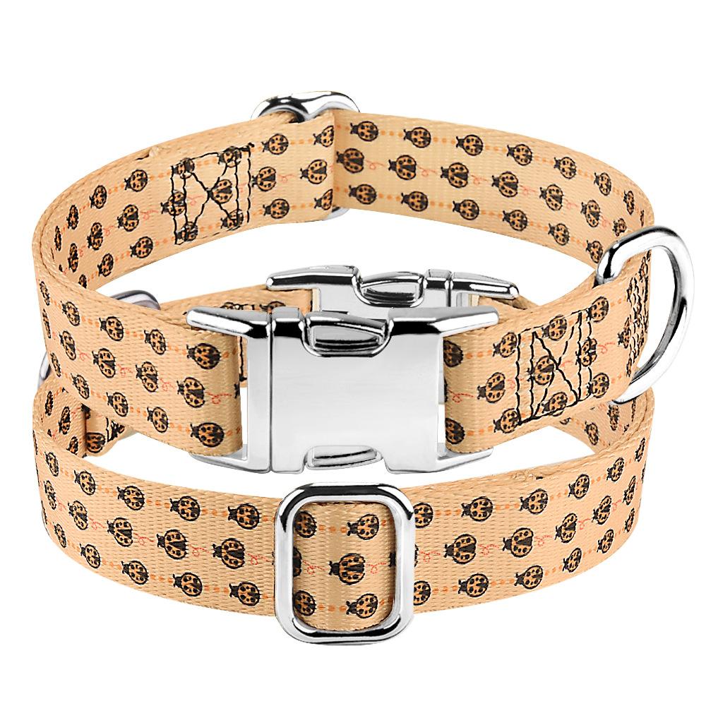 Pet dog products, small, medium and large fashion dog neck ring, strong neck-proof cat collar