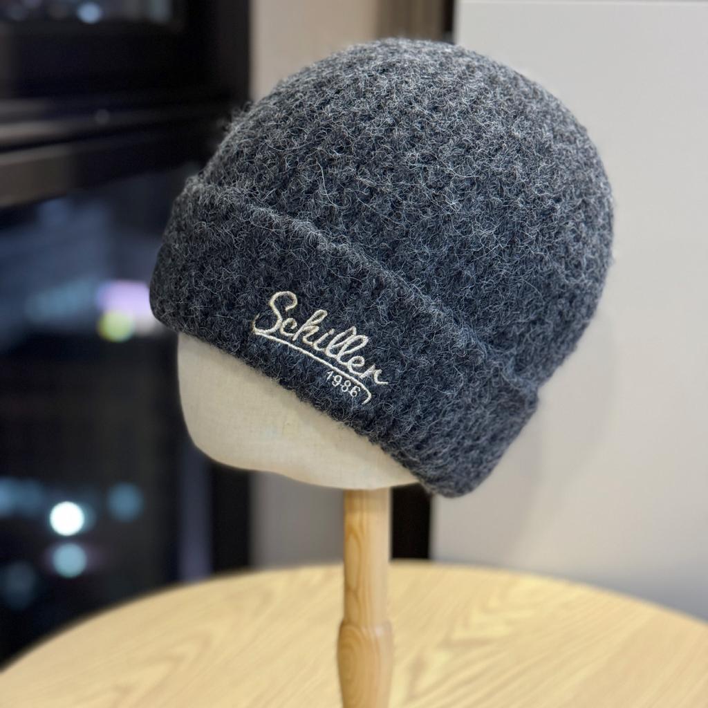 Korean Style Large Head Circumference Knitted Hat for Women in Winter Loose Ear Protection Face Small Warm Thick Wool Hat Cold Protection Pile Hat