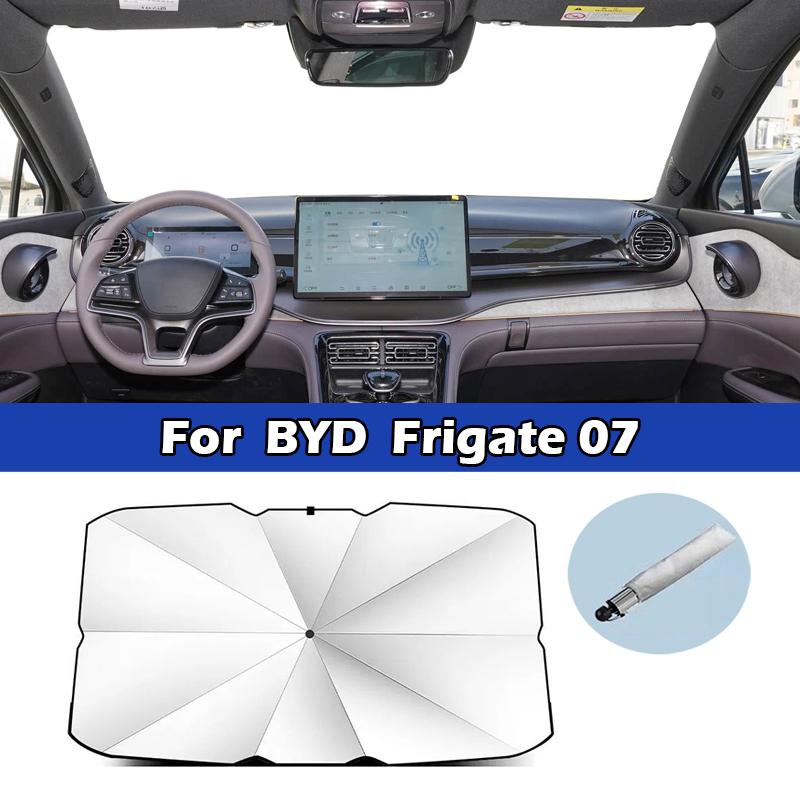 For BYD Song Han Yuan Tang Qin KING Seagull Dolphin Car Front Windshield Sunshade Umbrella Sun UV Protection Auto Accessories