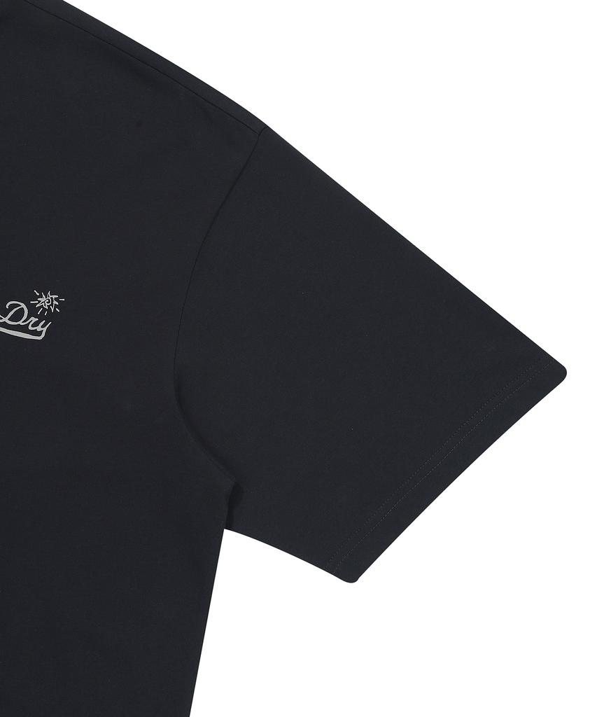 Syupeodeulai Blur Graphic T-Shirt Dark Navy Sduiscq52Dny