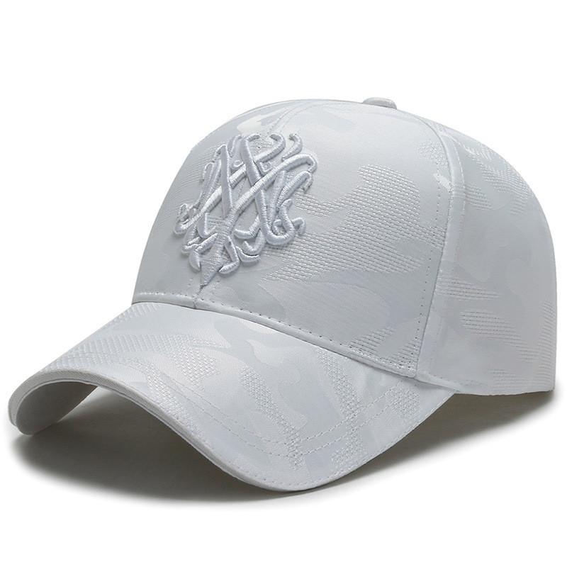 Polyester Embroidered Camouflage Baseball Cap With Sun Protection For Women And Men