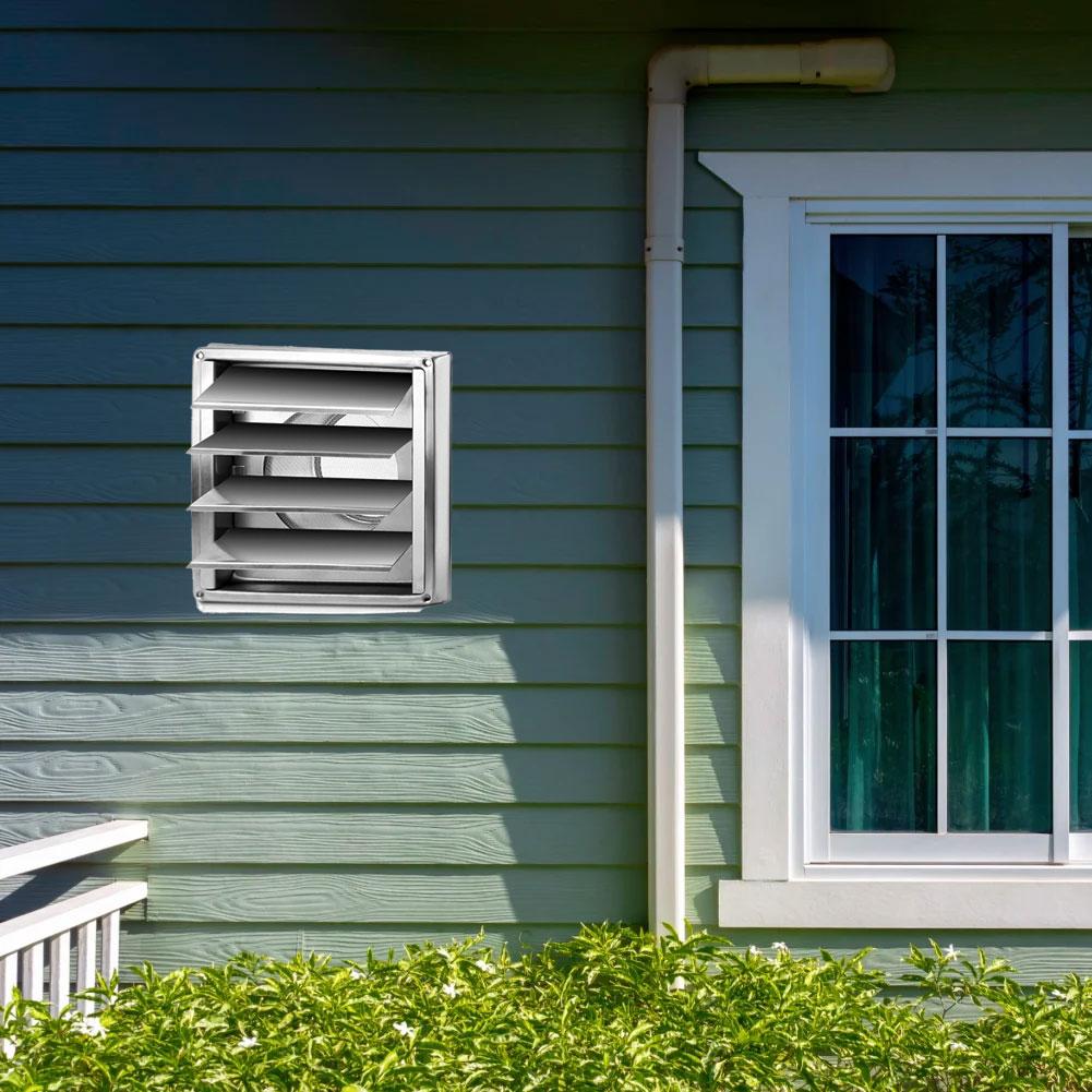 1 ks Posuvný lamelový ventilační kryt Větrání Nerezový lamelový ventilační kryt Větruodolný Pláštěnka Odolný proti škůdcům Systémy Díly