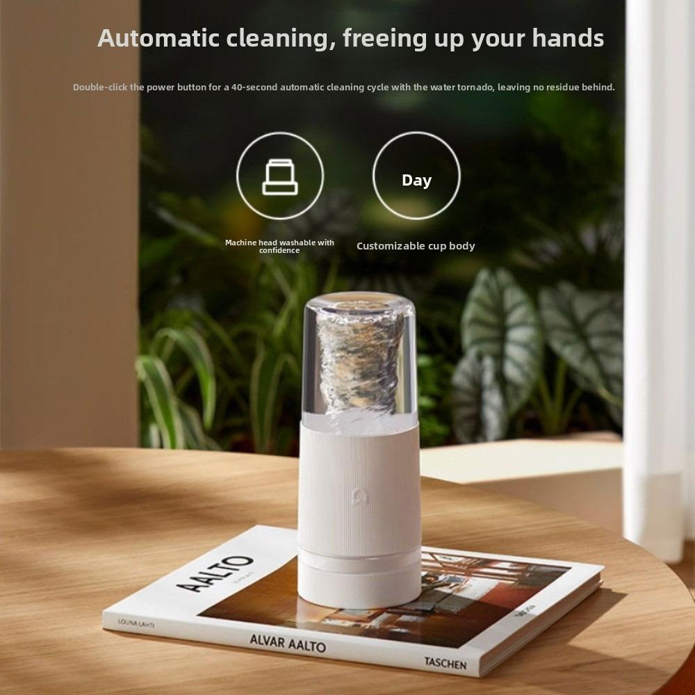 Mijia Portable Juicer Cup 2, Wireless Charging Mini Blender, Rechargeable Personal Size Juicer Bottle for Travel & Home