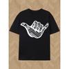 European Sizes Polynesian Tattoo Shaka Tribal Print T-Shirt for Both Men, Featuring a Stylish Casual Design