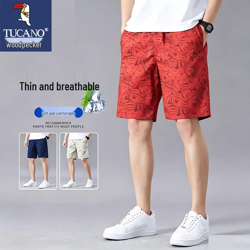 TUCANO Men s Summer Cotton Casual Shorts 2XL