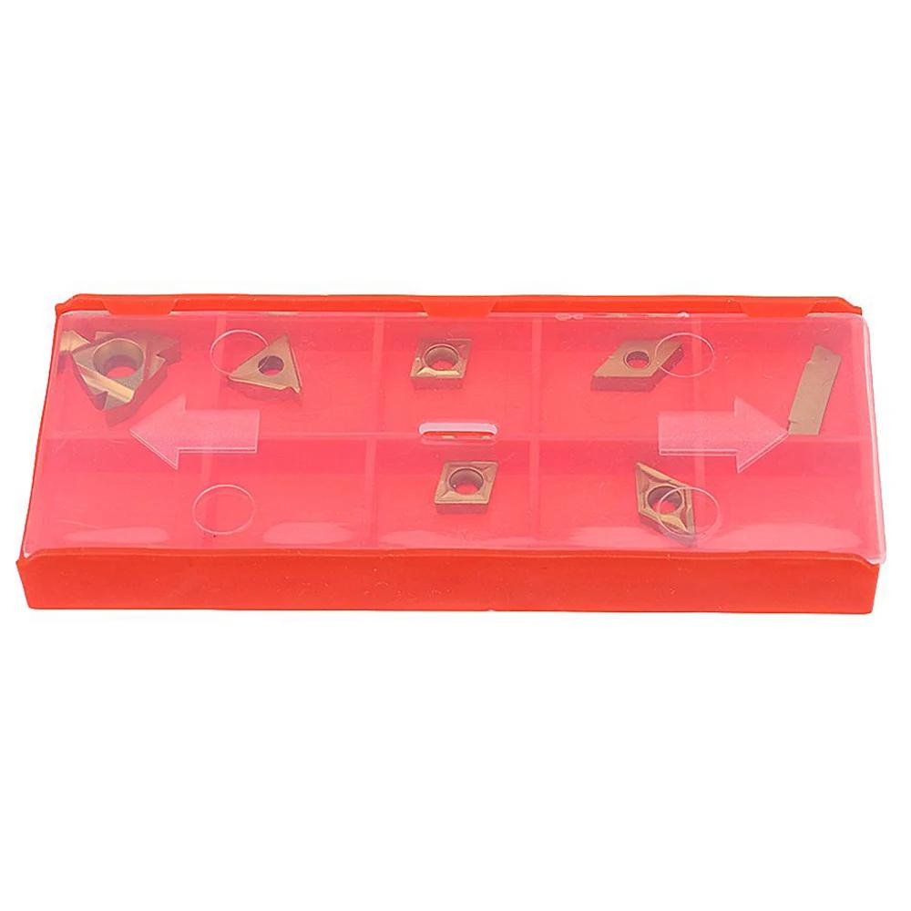 21pcs/Set 8/12/16mm Shank 45HRC Lathe Boring Bar Turning Tool Holder Set with Carbide Inserts for Semi-finish Machine Tool Sets