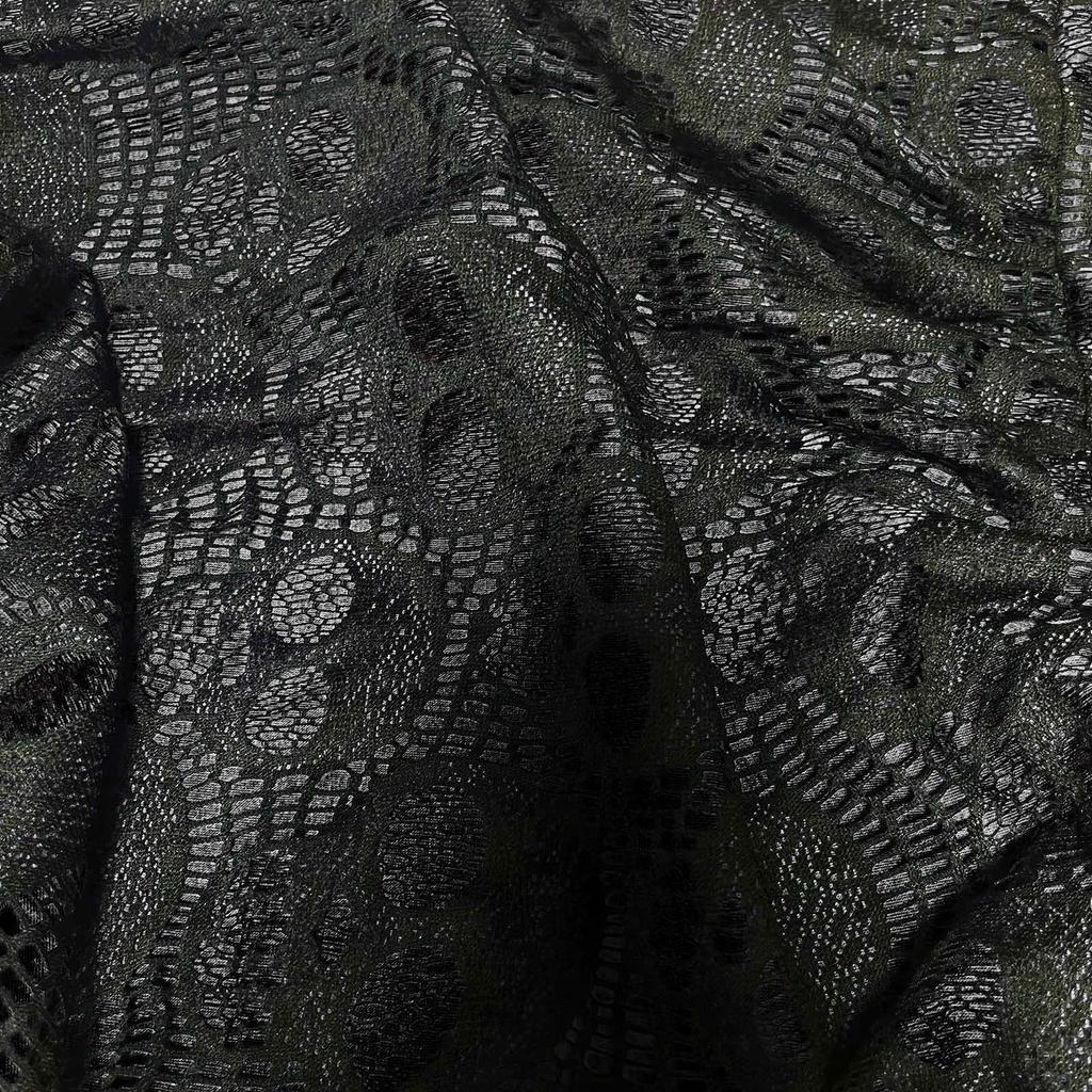Women's Fashion Lace Print  Sexy Gothic  Sleeveless Dress