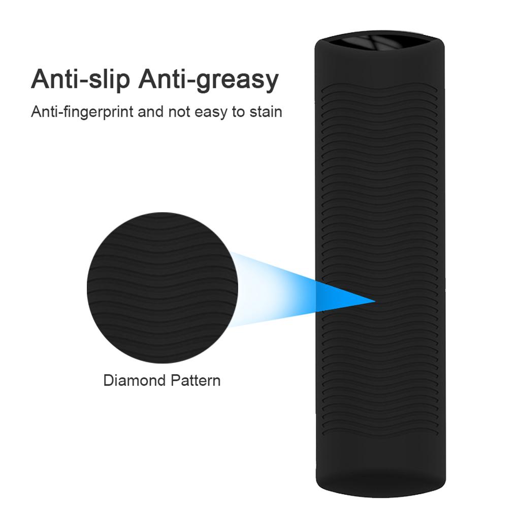 Scratch Resistant Silicone Case Precise Position Remote Protective Cover Compitable with Amazon Fire TV Stick (3rd Gen)