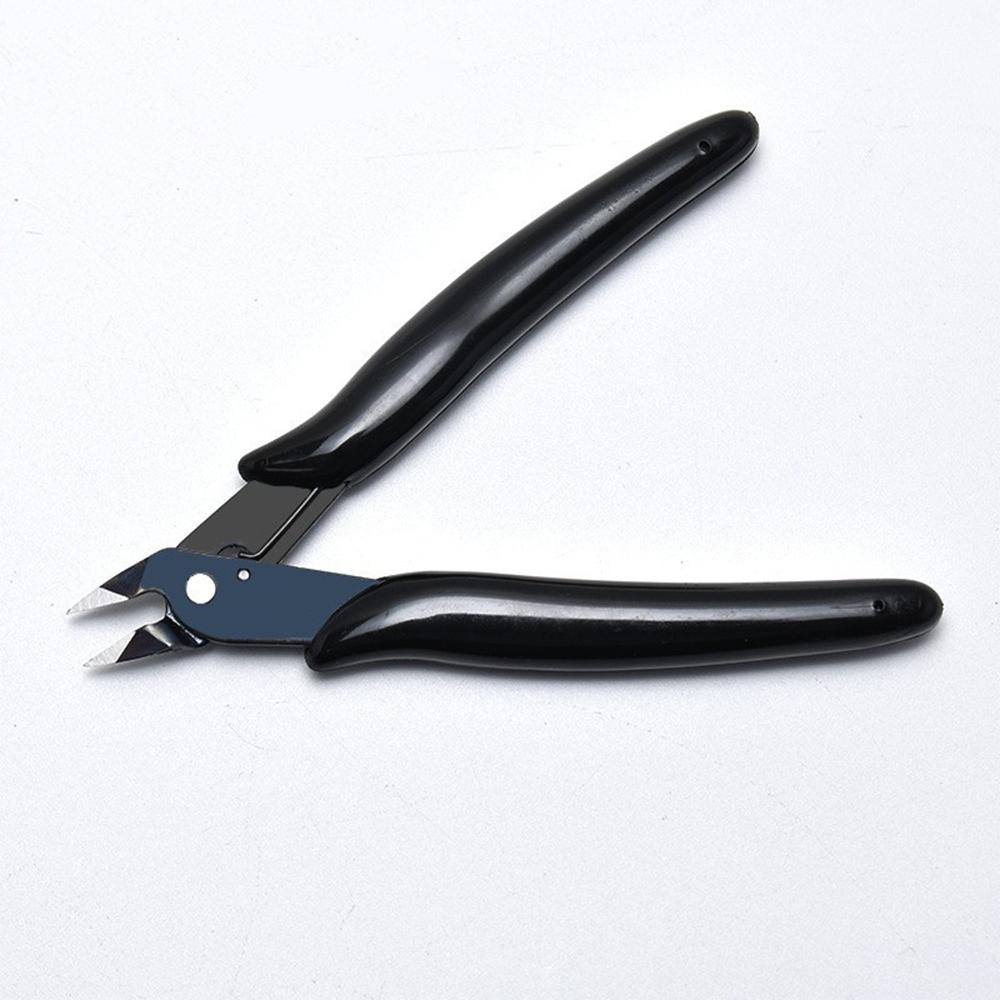 1pcs Steel Pliers Electrical Wire Cable Cutters Cutting Side Snips Flush Pliers Nipper Hand Tools Diagonal Pliers Carbon