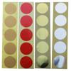 100 stks 45mm Zilver Goud Stickers Sticky Notes Scrapbooking Cadeaupakket Afdichting Stickers voor DIY Cookie Candy Pack Embosser Seal