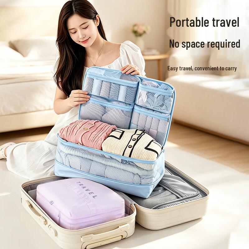 Yilv 5-in-1 Travel Compression Packing Cubes