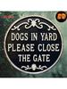 Metal Garden Gate Wall Art Outdoor Decor