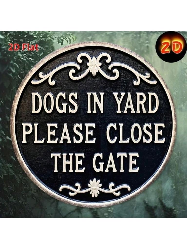 Metal Garden Gate Wall Art Outdoor Decor