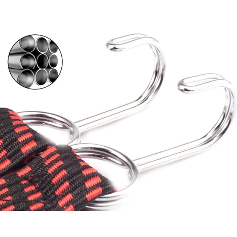Elastic Rubber Luggage Rope Electric Car Strap Motorcycle Elastic Rope Pulling Cargo Strap Riding Accessories Luggage Strap