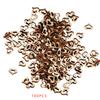 100pcs Heart Shape Wooden Chip Wedding Photo Prop Decorations Eco-friendly Ornament