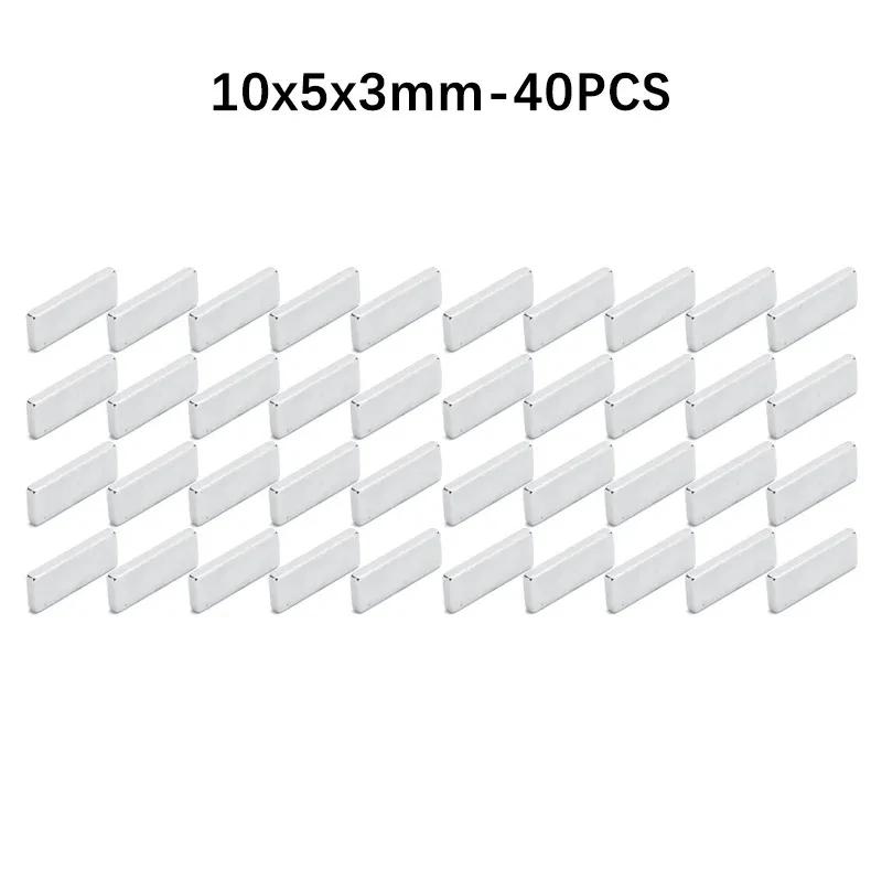 10x5x3 15x5x3 20x10x3mm 200PCS Block Rectangular Neodymium Magnets  Strip Magnet Strong