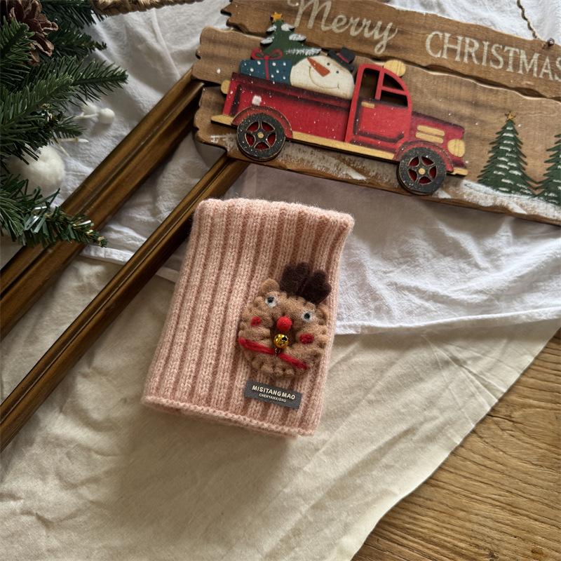 Christmas Red Kids' Knit Scarf & Neck Warmer: Warm & Cute for Boys and Girls