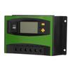 Solarladeregler LCD-Anzeige Timing Intelligent Automatisch Solarmodulregler mit Dual-USB-Anschluss 40A 12V 24V