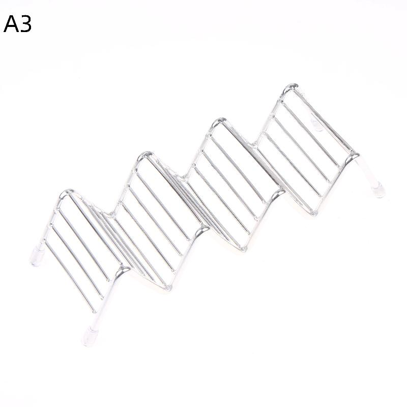 Stainless Steel Soap Dish Rack - Drainable Soap Holder for Bathroom & Kitchen, Anti-Slip Soap Stand Organizer