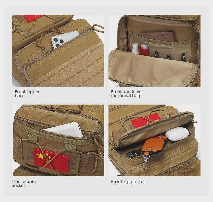 Camouflage Multi-Function Tactical Backpack for Cycling, Camping, Mountaineering, and Travel