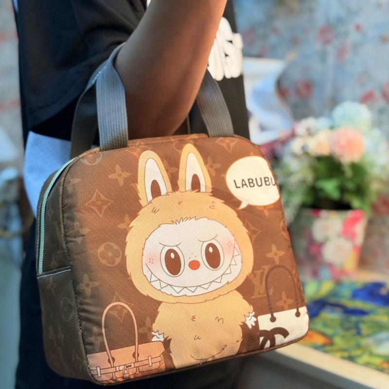 Lunch Bags, Cartoon Tote Bags, Student Bento Bags, Aluminum Foil Insulated Bags, Lunch Box Bags