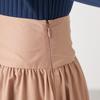 Back Shirring Taffeta Skirt [Chacott]