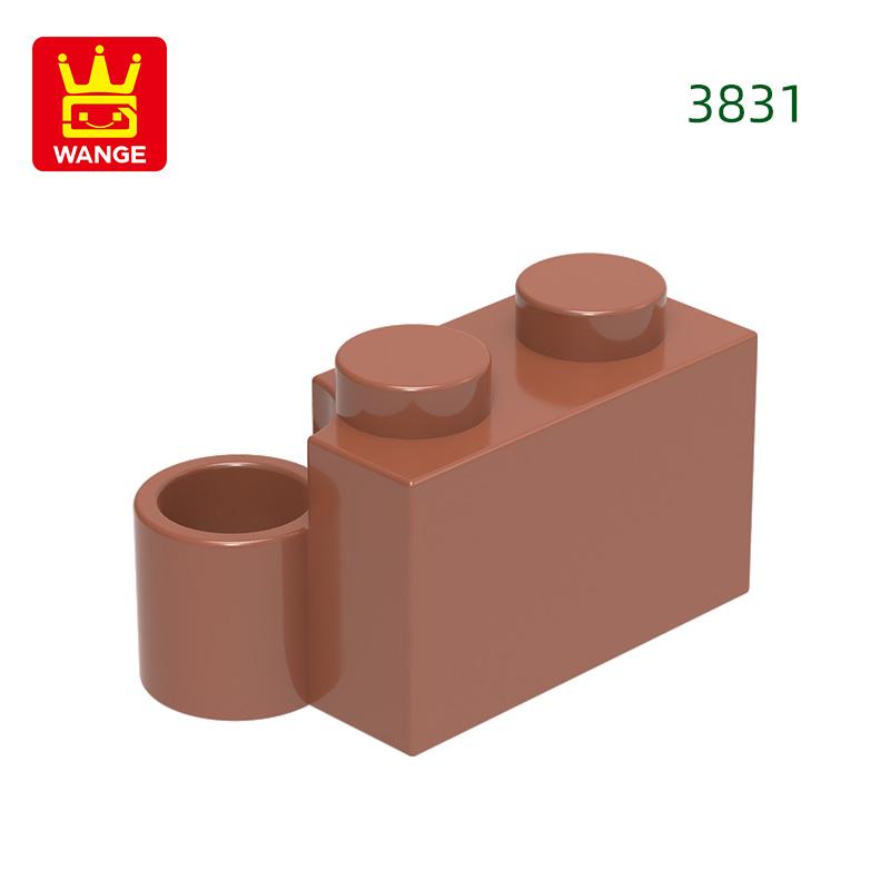Non-Toxic 122Pcs/Lot 3831 Hinge 1X2 Lower Part Building Blocks Moc Technical Accessories Compatible With Brick Children Toys Gift Box