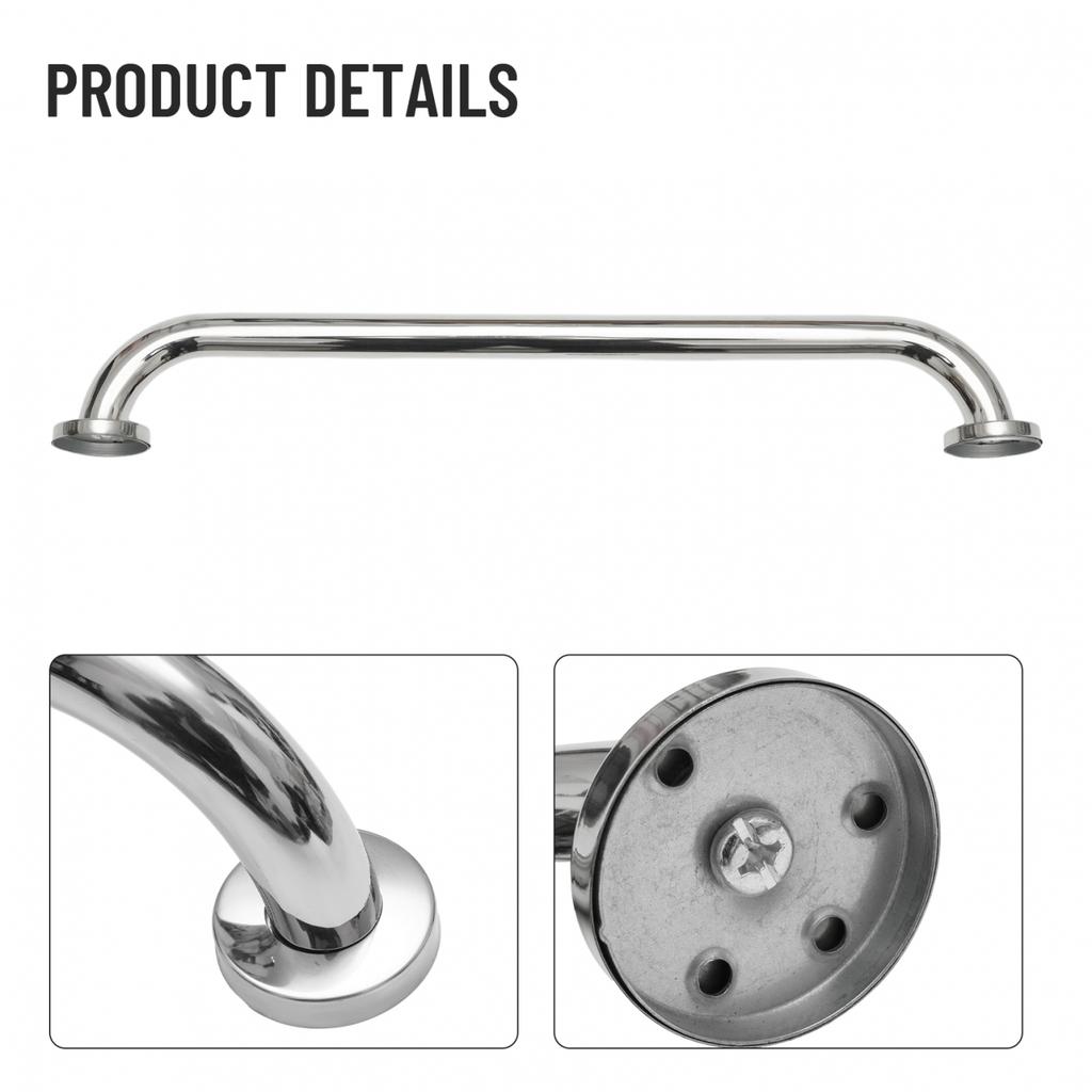 Grab Grip Handle 1pcs Grip Silver Useful Home Hotail