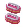 Cleaning Brush with Handle Kitchen Sponge Wipe Thickening Bathroom Tile Cleaning Sponge Household Stain Removal Clean Tools