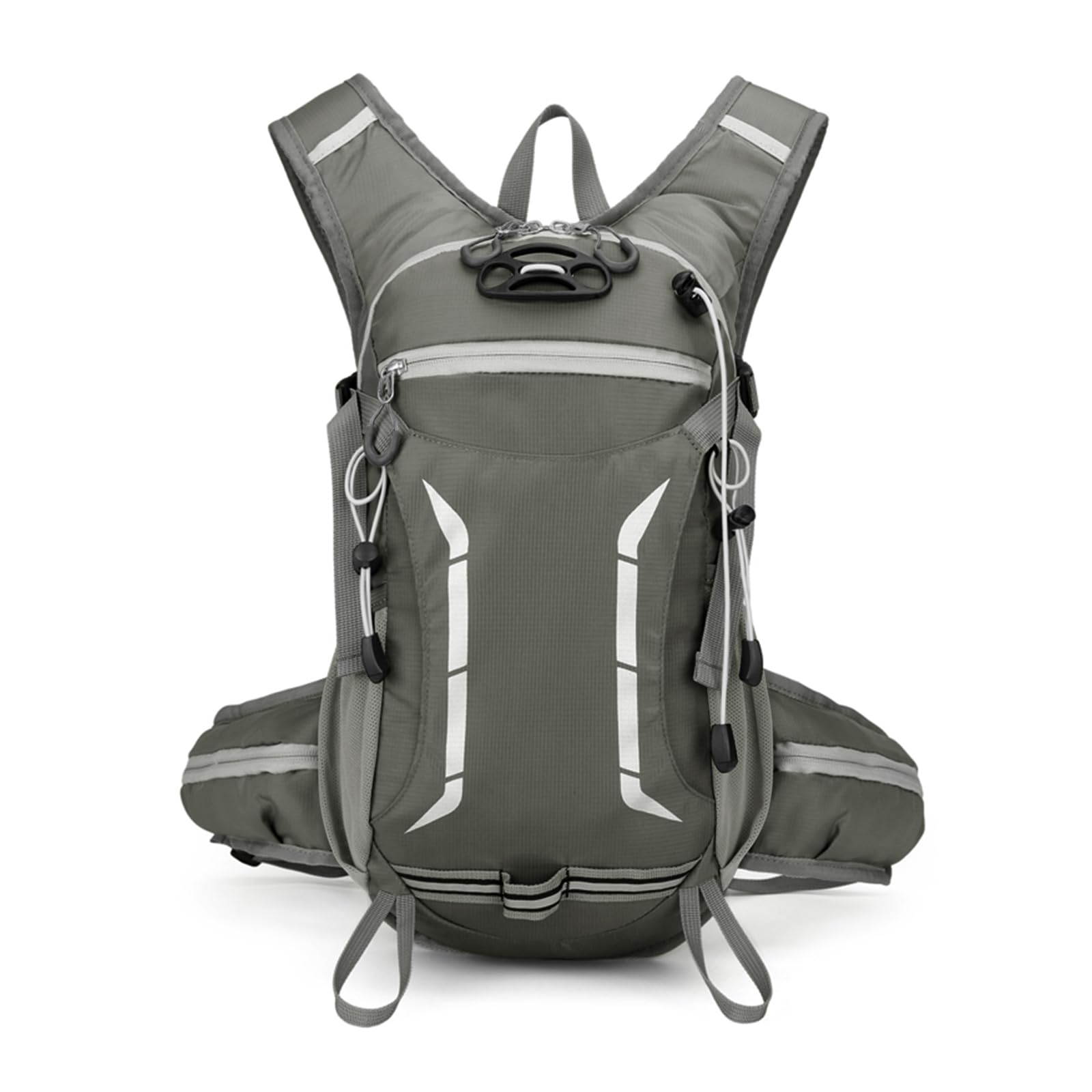 

HomyComy Cycling Lightweight Sports Bag with Reflective for Outdoor and Road Bikes Backpack, Straps, Unisex, Cycling, Activities, Jogging, сірий колір