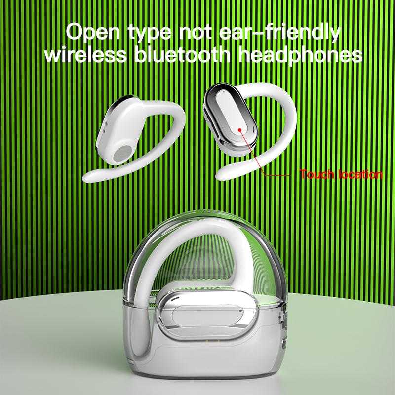 

FN88 OWS Single Ear Bluetooth-compatible Earhook Headset Music Calling Earphone Nude