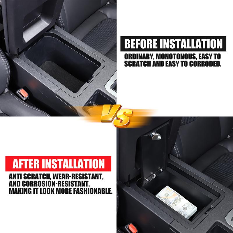 For Toyota Land Cruiser 250 Prado Lc250 2026 2026 Password Lock Security Safe Box Armrest Storage Privacy Protection Accessories