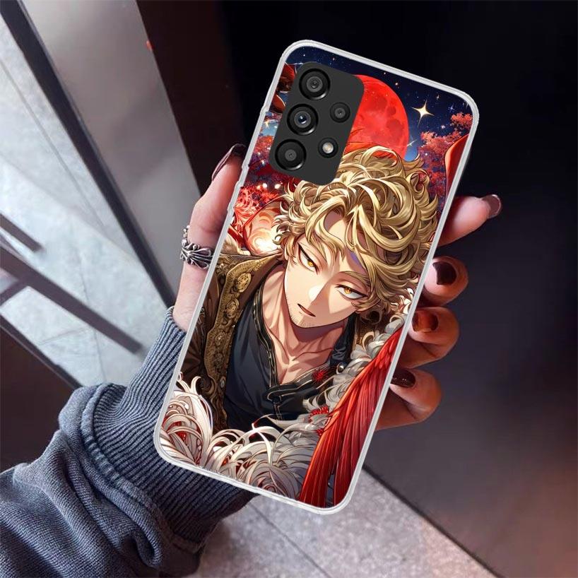 Hawks MHA My Hero A-Academy Phone Case For Samsung Galaxy A17 A57 A37 A16 A26 A36 A56 A15 A25 A35 A55 A14 A13 A54 A53 A34 A24 A3