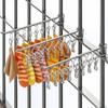 Stainless Steel Clothes Hanger 8/10 Clips Multifunctional Socks Drying Rack Rotary Space Saving Laundry Hanger Laundry Room