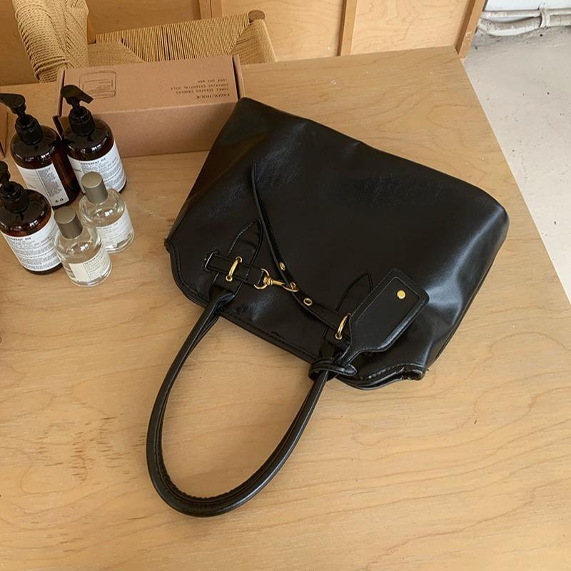 Sac porte-documents rétro paresseux pour femmes avec grande capacité, qualité, polyvalent et simple, design de niche, sac à main, sac à bandoulière, sac à orteils