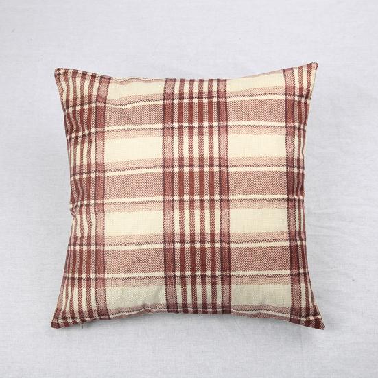 Talos Moderní kostkované pouzdro na polštář Throw Cushion Square Cover Protector Home Car Decor