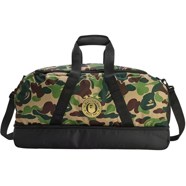 

Adidas A BATHING APE Collaboration 56.9L PET Travel Bag Men s Crew Green Adidas JY8236
