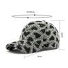 Embroidered Hard Top Baseball Cap Women Sunscreen Hat