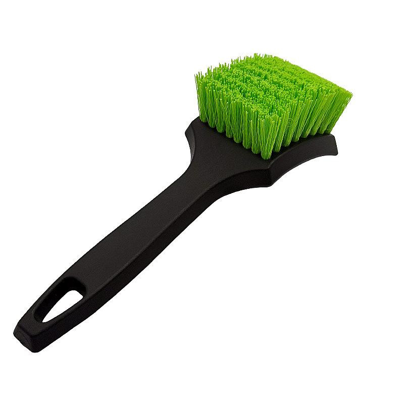 Genesis Car Wheel Hub & Tire Cleaning Brush for Deep Crevice Decontamination