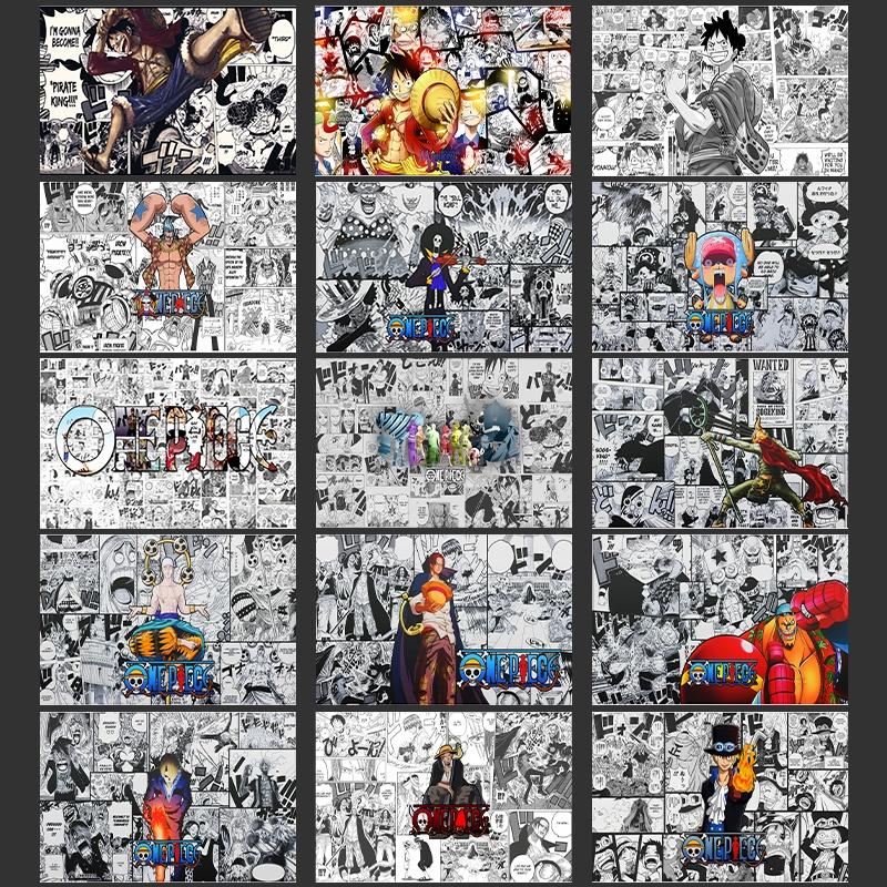 Vinil Karikatür Tek Parça Anime Karakter Aile Logosu Arka Plan Bezi Ev Yatak Odası Duvar Dekoru Stokta