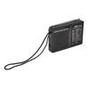 FM AM Radio Portable Pocket Manual Tuning Radio with External Headphones Plug for Indoor Outdoor