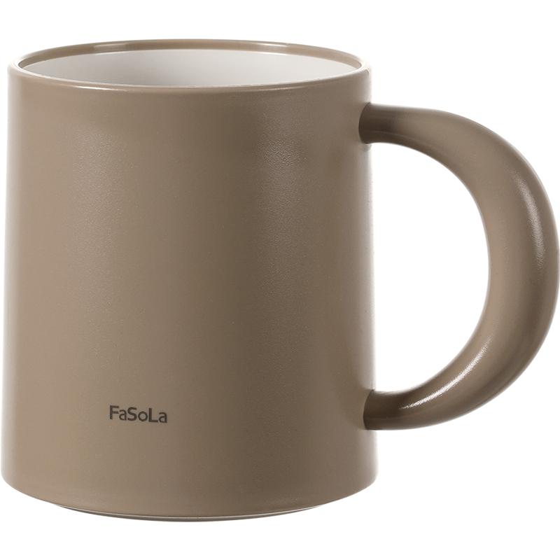 

New Arrival Hechang Skin-Friendly Toothbrush Cup Fresh Simple Non-Slip Mouthwash Cup for Bathroom Household Sundries 450 ml кофейный