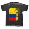 Funny Vintage Colombian Flag Colombia Pride T Shirts Summer Graphic Cotton Streetwear Short Sleeve Birthday Gifts Tshirt Men