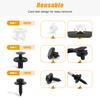 100Pcs Engine Under Cover Retainer Clips for Toyota 90467-07201 90189-06193 90159-60477 Push-Type Fastener Nut Screw Bolt
