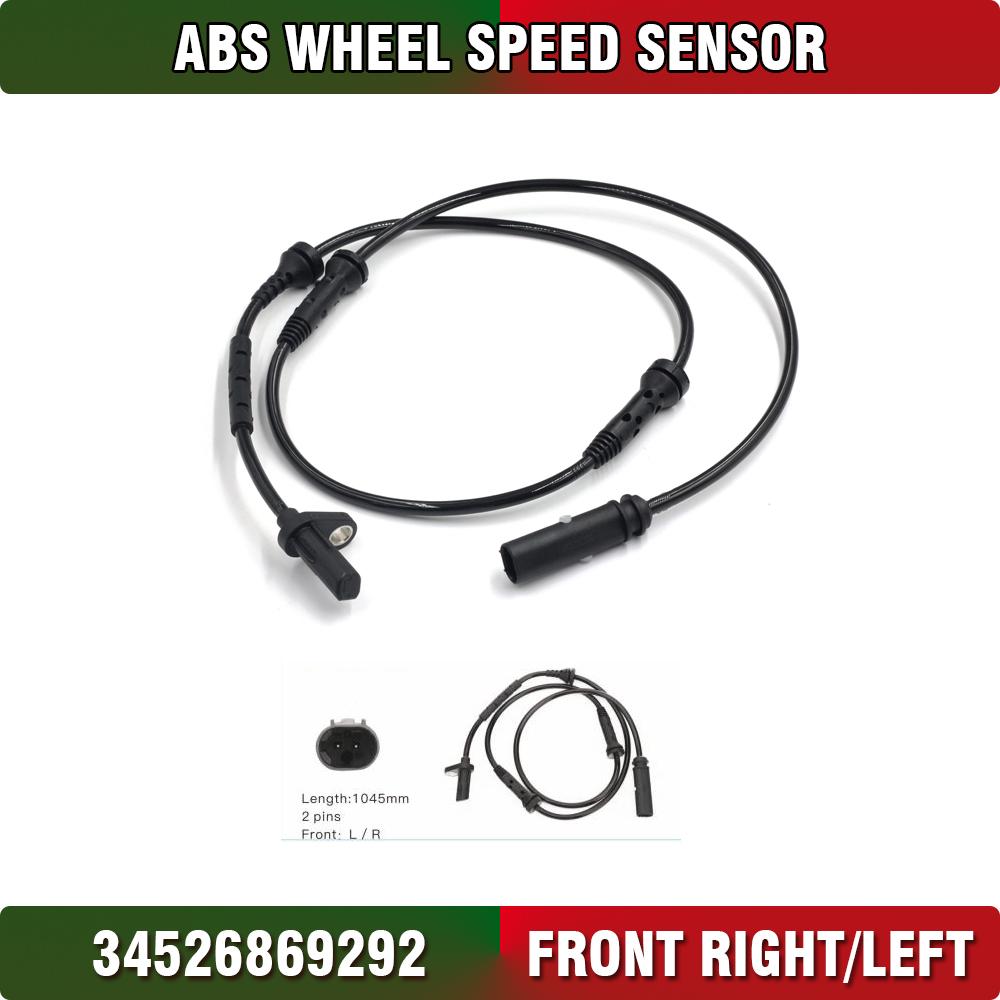 Car Accessories ABS Wheel Speed Sensor For BMW X4 M40i X3 X4 xDrive20i xDrive28i xDrive35i FRONT 34526869292 REAR 34526869293 1 PIECE-FRONT